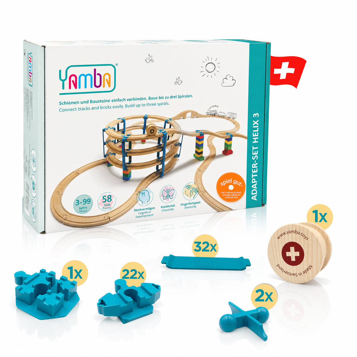 Yamba Adapter-Set Helix 3