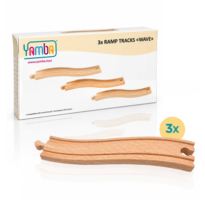 3x Ramp Tracks "Wave"
